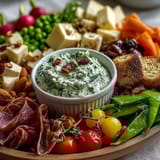Spring Charcuterie Board Herb Dip