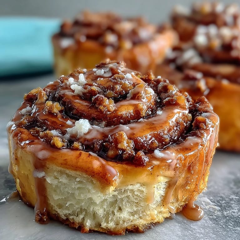 Warm orange rolls drizzled with zesty glaze, featuring bright citrus notes and soft, pillowy texture.